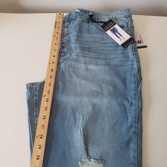 Sofia Jeans Leslie Super High Rise Slim Straight size 18 NWT - Picture 7 of 9